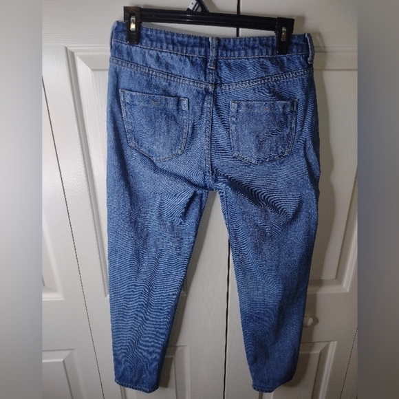 Cache Womens Denim Floral Embroidered 29" Waist 26" Inseam Blue Jeans Size 6 S/M - Picture 4 of 5